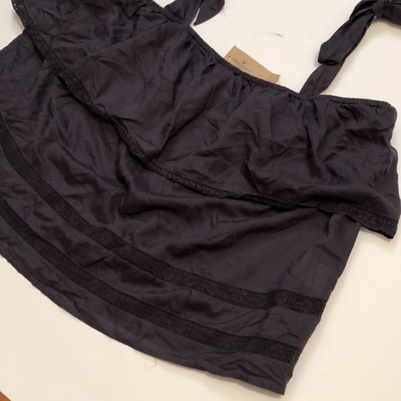 American Eagle Casual Tiered Shoulder Tie Cami Tank, size XL - Picture 4 of 12